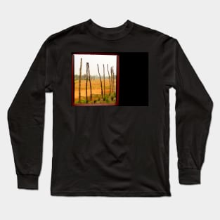 Through a window... Long Sleeve T-Shirt